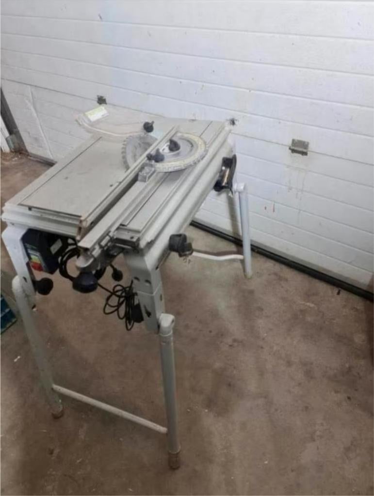 Festool invalzaag met tafel en geleider + stofzuiger, Ophalen, Invalzaag