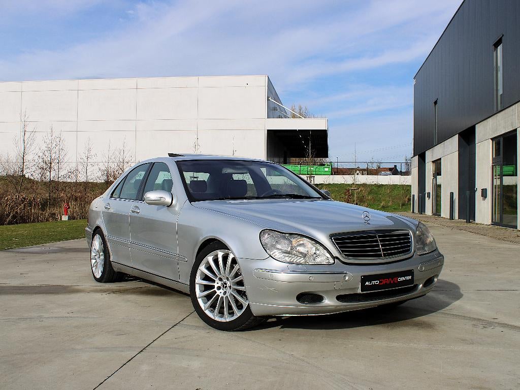 Mercedes-Benz Classe S S320 * Toit ouvert * Jantes 19 pouces, Autos, Cuir, Argent ou Gris, Achat, 4 portes