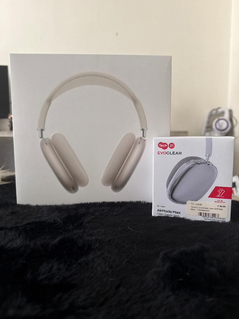 Air pods max, Audio, Tv en Foto, Hoofdtelefoons, Zo goed als nieuw, Over oor (circumaural), Draadloos, Ophalen