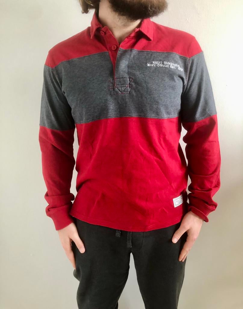 Vintage trui Marc O’Polo, Kleding | Heren, Truien en Vesten, Ophalen, Zo goed als nieuw, Maat 48/50 (M), Rood