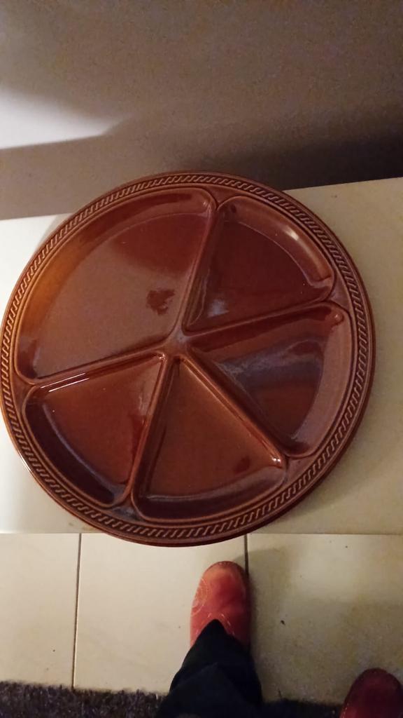 Fondueset (pan + borden + prikkers), Electroménager, Fondue, Enlèvement, Neuf, Brûleur, Service à fondue