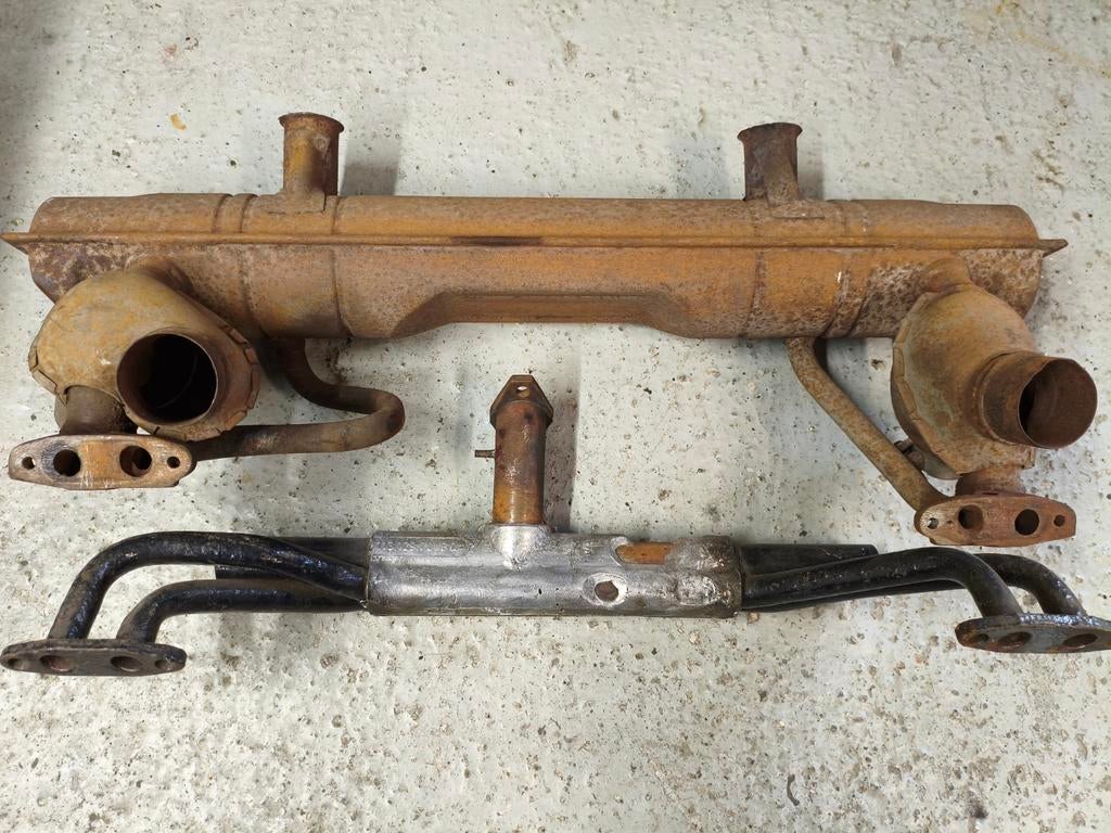 vw kever karmann ghia  in-uitlaat, Auto-onderdelen, Motor en Toebehoren, Ophalen, Gebruikt, Volkswagen