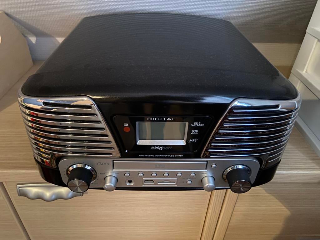 Big Ben platenspeler, Dvd speler, USB  enz…., Ophalen