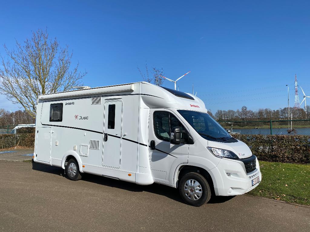 2024 Dethleffs - FIAT - TV Sat, Caravans en Kamperen, Mobilhomes, Koelkast, Ringverwarming, Fiat, 7 tot 8 meter