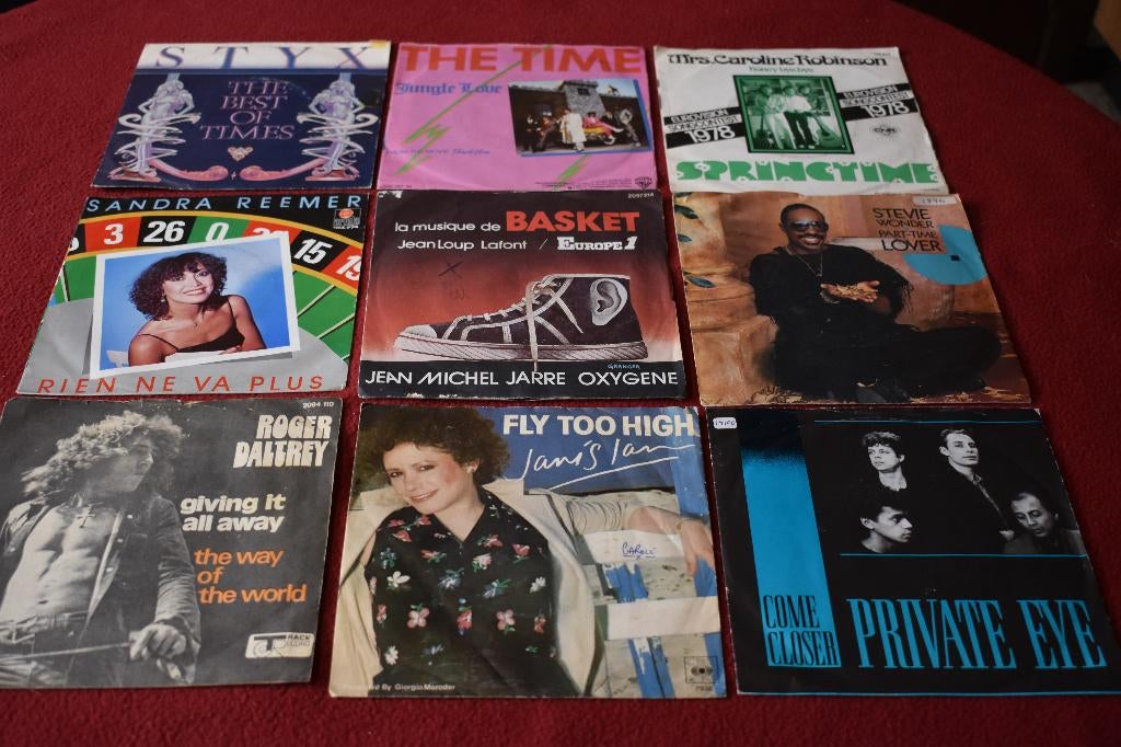 zijn 45t vinylsingels jou passie ?, Cd's en Dvd's, Vinyl | Hiphop en Rap, Ophalen of Verzenden, Voor 1985, Zo goed als nieuw, 7 inch