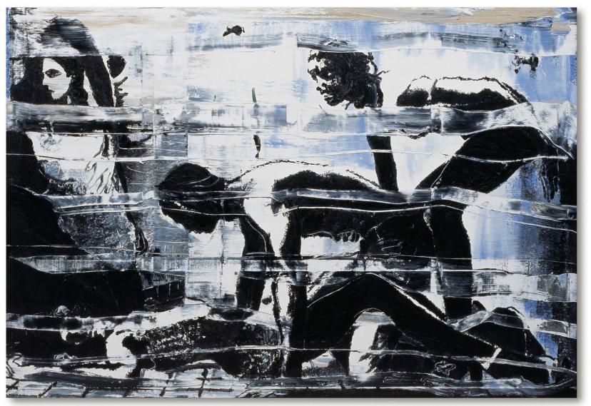 Modern People - Narcisse Tordoir, Antiek en Kunst, Kunst | Schilderijen | Modern, Ophalen