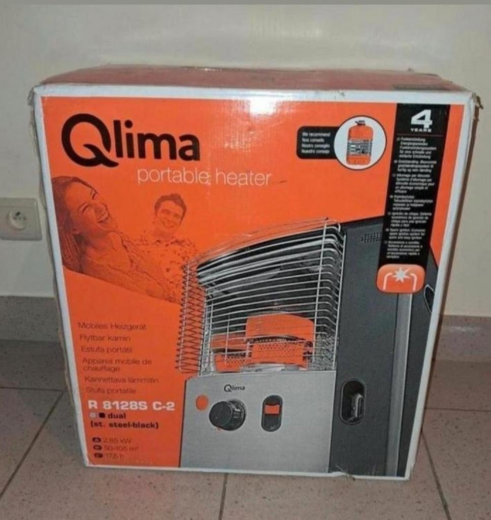 Qlima petroleum kachel dubbelbrander Nieuw, Bricolage & Construction, Enlèvement, Neuf