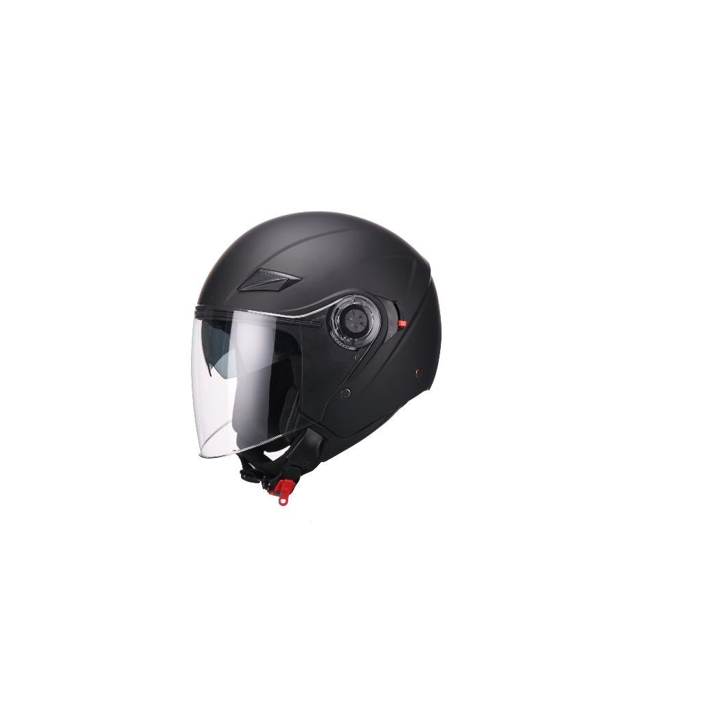 Vito Amaro MATE BLACK 1230 motorhelm Nieuw, Motoren, Nieuw met kaartje, Verzenden, Jethelm, Kinderen
