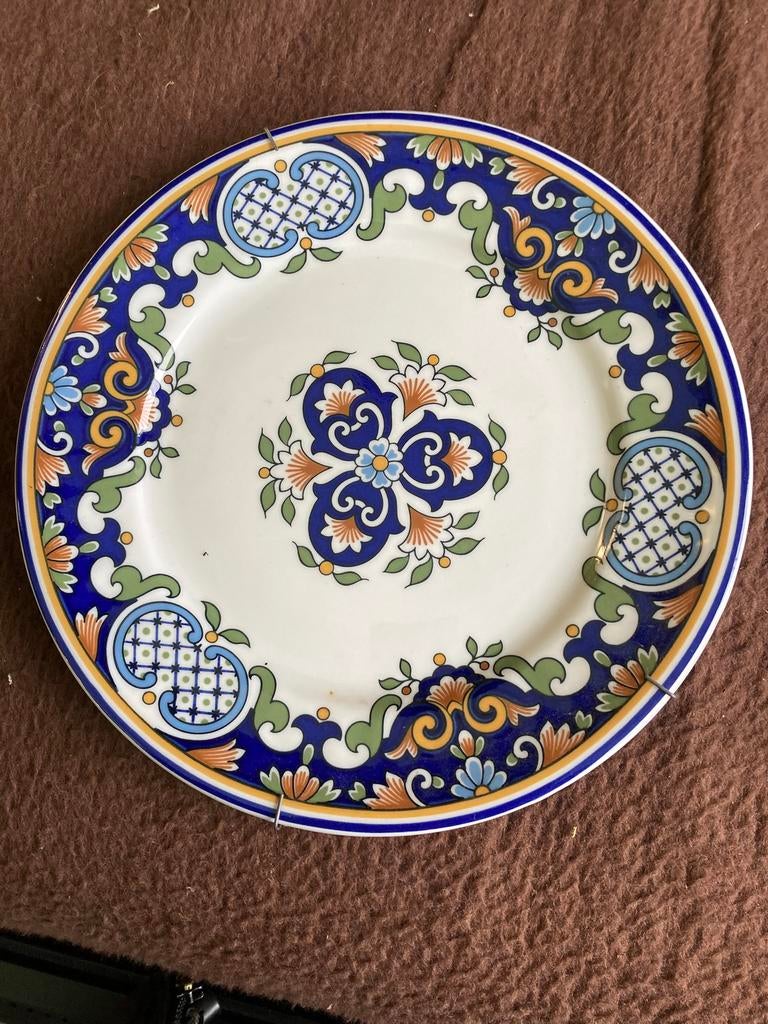 Decoratief keramisch bord, Ophalen