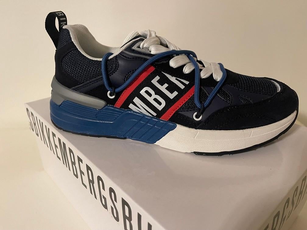 Nieuwe Bikkembergs blauw zwarte sneakers maat 40, Neuf, Enlèvement ou Envoi, Baskets, Bikkembergs