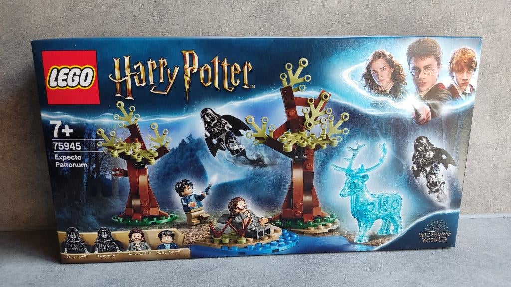 lego harry potter 75945 expecto patronum, Lego, Ophalen of Verzenden, Complete set, Harry Potter