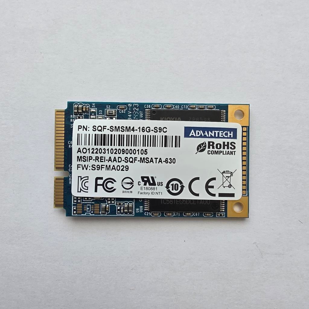 SSD 16GB mSata, Computers en Software, Harde schijven, Ophalen of Verzenden, SSD