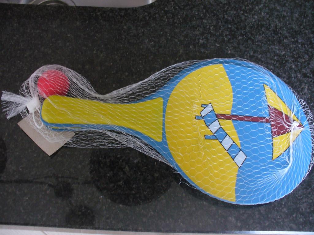 Beachball  houten setje    NIEUW, Ophalen