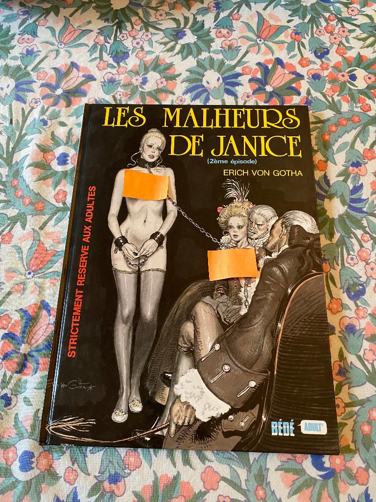 Adult BD - Les malheurs de Janice - EO, Boeken, Ophalen of Verzenden, Zo goed als nieuw