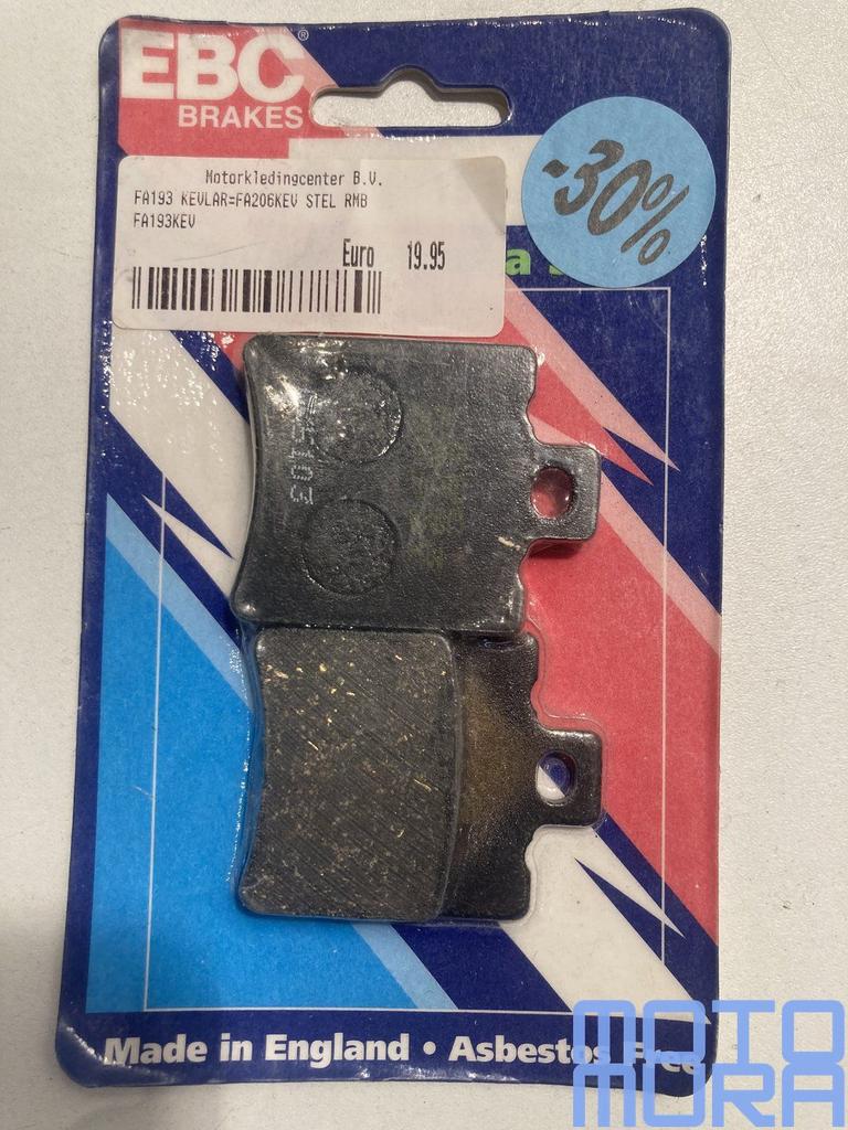 EBC FA193 remblokken set Aprilia habana custom 50 scarabeo s, Neuf, -, -, -