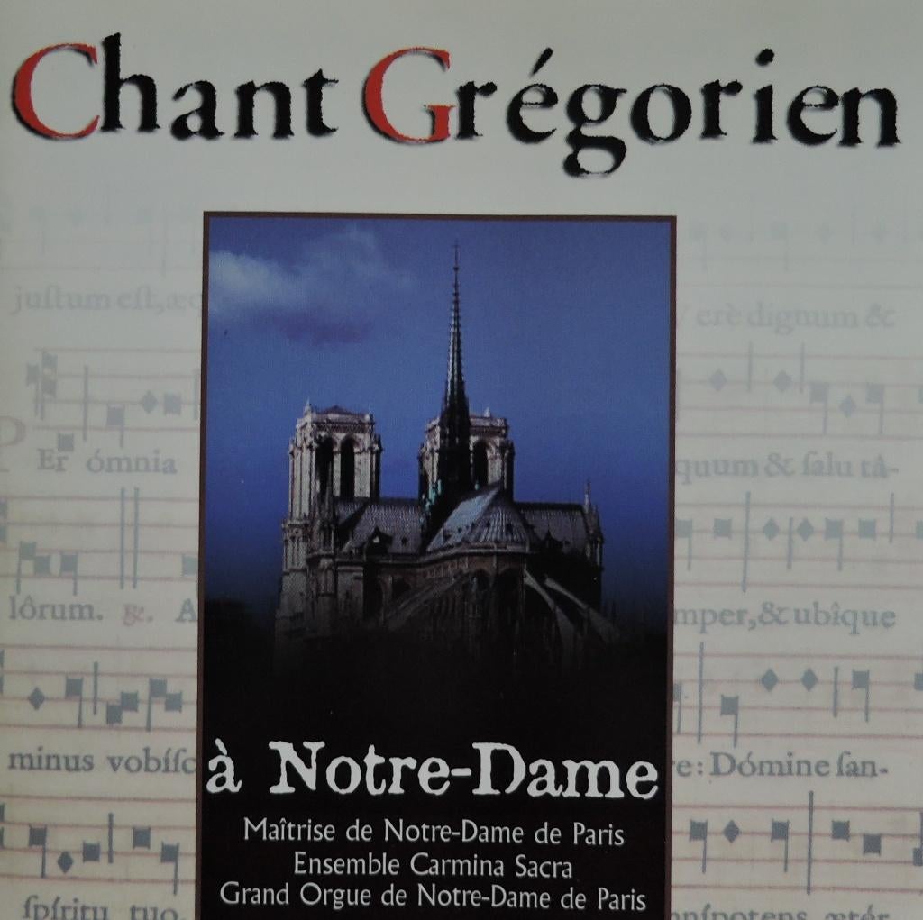 Chant Grégorien à Notre-Dame - Rca Red Seal/BMG - 1996 - DDD, Ophalen of Verzenden, Zo goed als nieuw, Koren of Klassiek