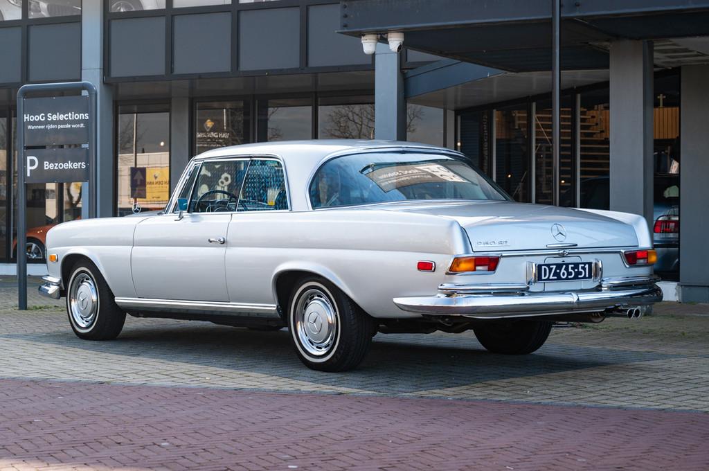 Mercedes-Benz S-Klasse 280 SE Coupé ( W111 ) (automatique), Autos, Cuir, Argent ou Gris, Achat, Intérieur cuir