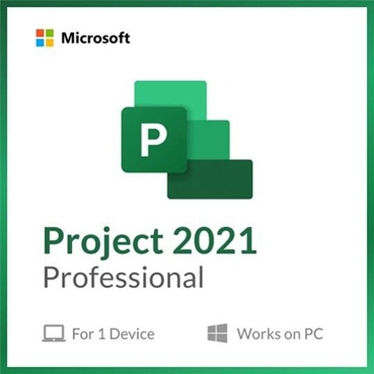 MS Project 2021 Professional - Licentiesleutel, Computers en Software, Office-software, Nieuw, Windows, Ophalen