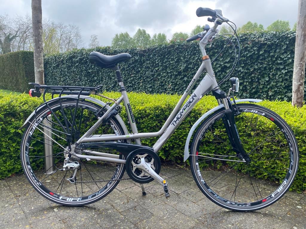 Thompson damesfiets, Velgrem, Versnellingen, Zo goed als nieuw, 50 tot 53 cm
