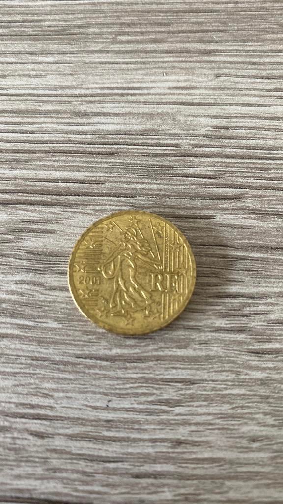 Zeldzame 50 cent munt 2001, Postzegels en Munten, Munten | Europa | Euromunten, Ophalen, 50 cent