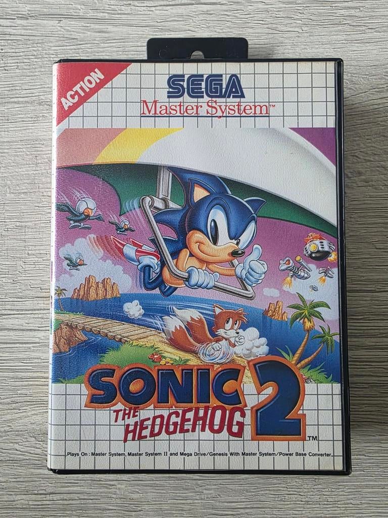 Sonic The Hedgehog 2 Sega Master System in perfecte staat, 1 speler, Ophalen of Verzenden, Zo goed als nieuw, Platform