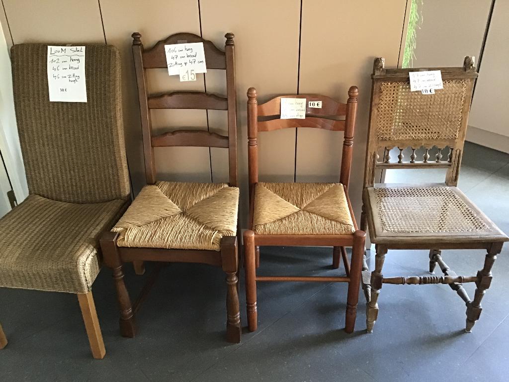 1 jolie chaise « LOOM » pour seulement 30 euros et 3 autres, Enlèvement, Comme neuf