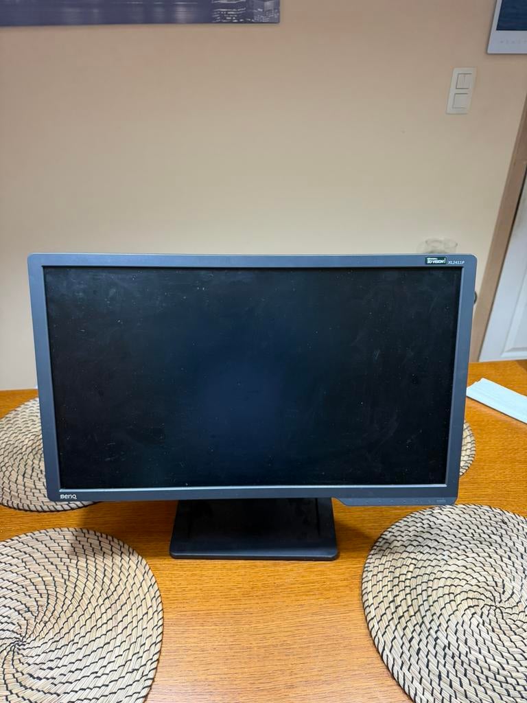 BenQ XL2411P Full HD Monitor 144HZ 24 inch 1ms, Computers en Software, Monitoren, Ophalen, Zo goed als nieuw, HD, DVI