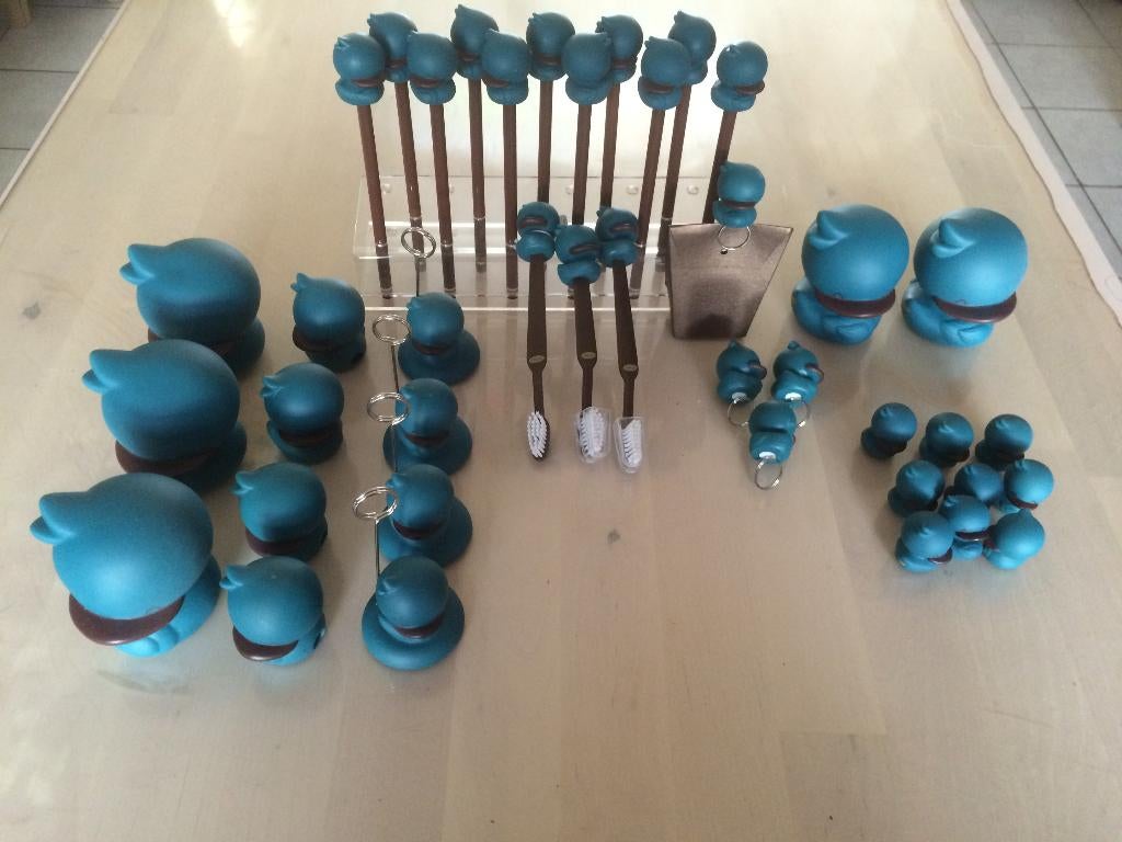 Eendje design duck petrol van BB collectie UITVERKOOP, Ophalen of Verzenden, Nieuw, Kraamcadeau