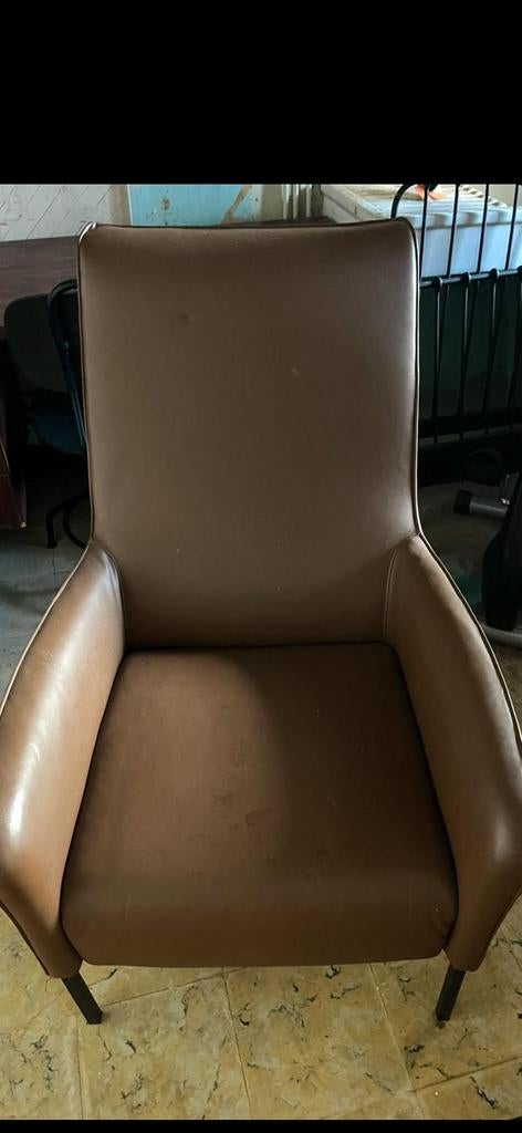 Mooie lederdn zetel, Huis en Inrichting, Ophalen of Verzenden