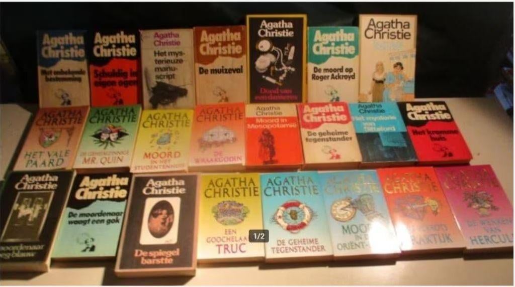 57 Detectieve Boeken - Agatha Christie, Ophalen of Verzenden, Gelezen
