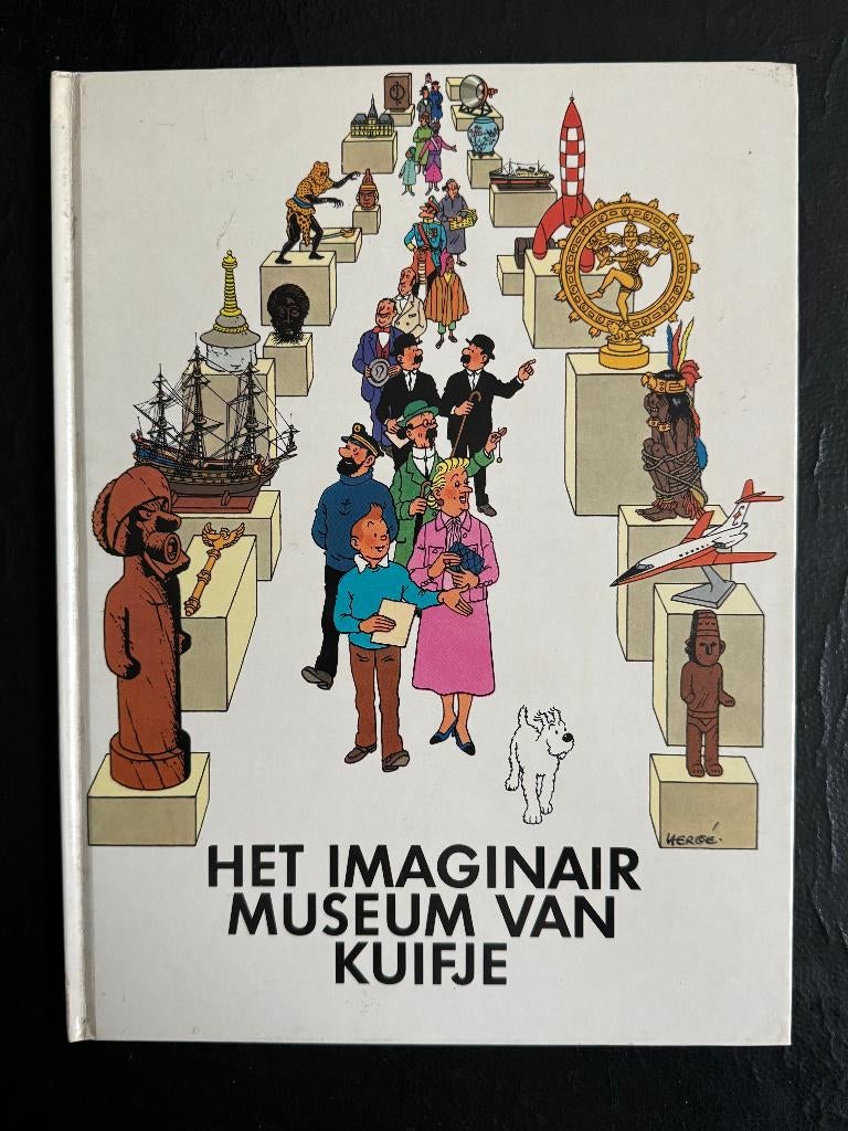 HC Imaginair Museum van Kuifje - 1979, Boeken, Eén stripboek, Ophalen of Verzenden, Zo goed als nieuw, Herge
