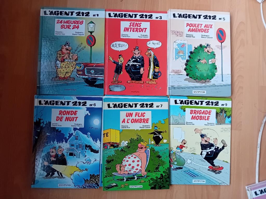 Bande dessinée Agent 212 collection, Livres, Plusieurs BD, Enlèvement ou Envoi, Comme neuf