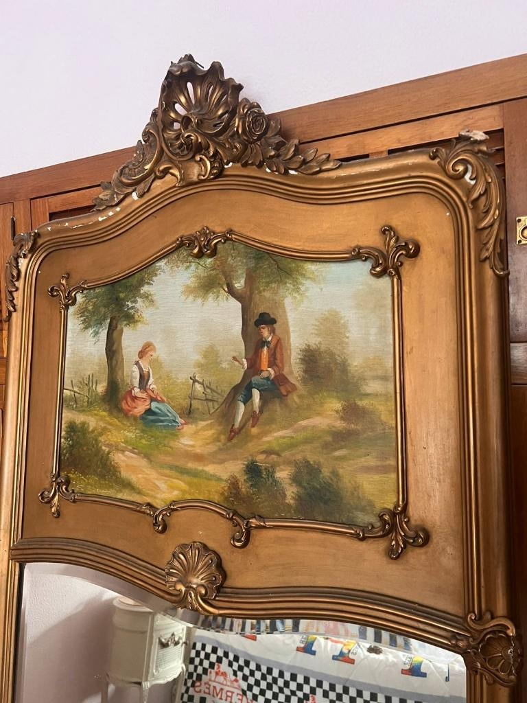 Ancien trumeau, pas état impec, sinon le prix au dessus, Antiquités & Art, Enlèvement