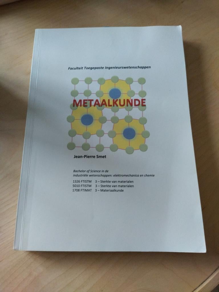 Metaalkunde, Ophalen of Verzenden