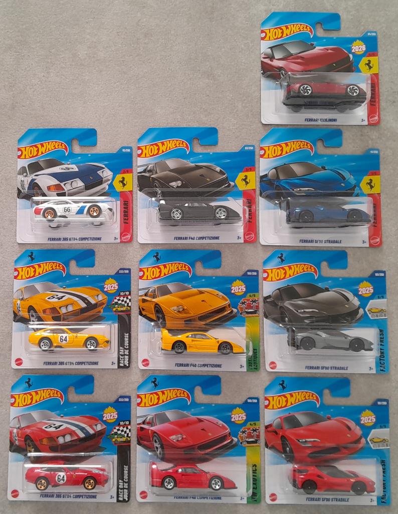 Ferrari - Hot Wheels, Enlèvement ou Envoi, Neuf