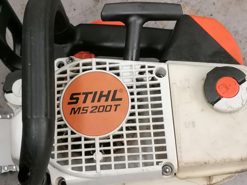 Stihl MS200T, Doe-het-zelf en Bouw, Gereedschap | Zaagmachines, Ophalen, Stihl, Gebruikt, Kettingzaag