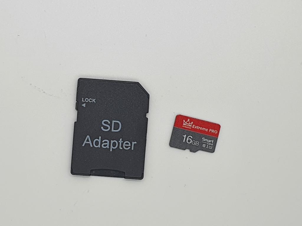Micro-SD kaart 16GB met adapter, Audio, Tv en Foto, Foto | Geheugenkaarten, Extreme PRO, Nieuw, Ophalen of Verzenden, MicroSD