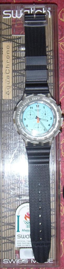 Montre SWATCH SBK111 Poolside, de 1996, neuve avec boite, Ophalen of Verzenden, Nieuw