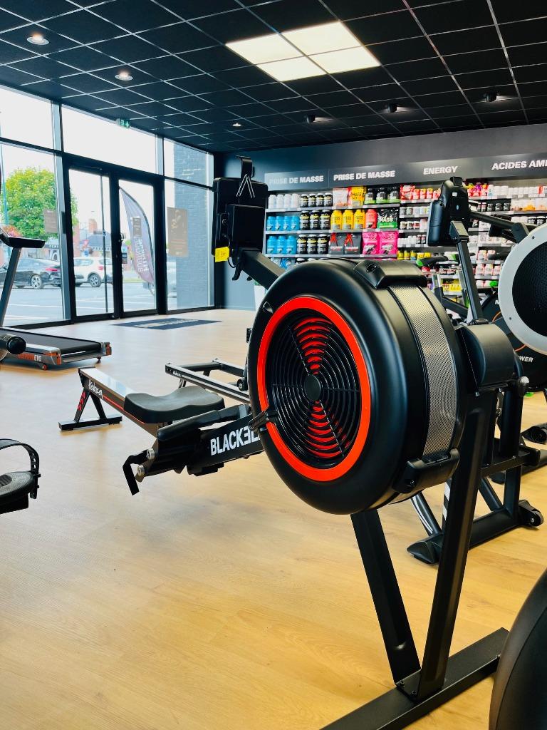 Rameur BLACKELITE type CONCEPT2 Neuf Garantie, Sport en Fitness, Fitnessapparatuur, Nieuw, Roeitrainer, Armen, Benen, Buik, Rug