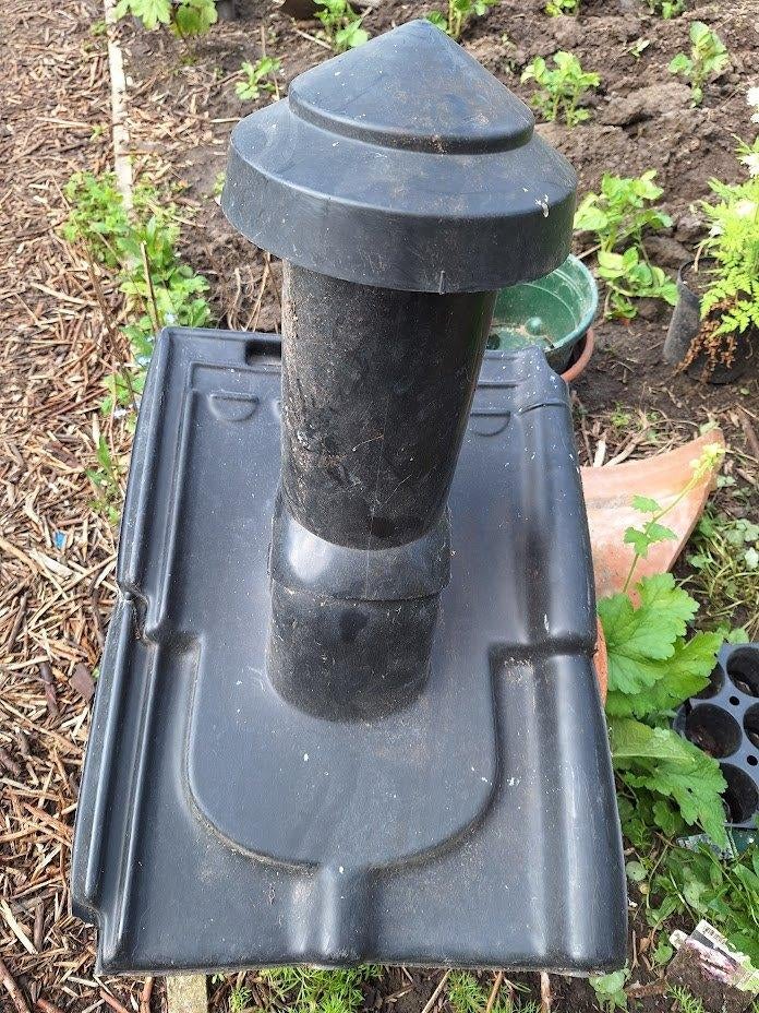 toit en PVC noir Transit, Bricolage & Construction, Enlèvement, Comme neuf, PVC, Autres types