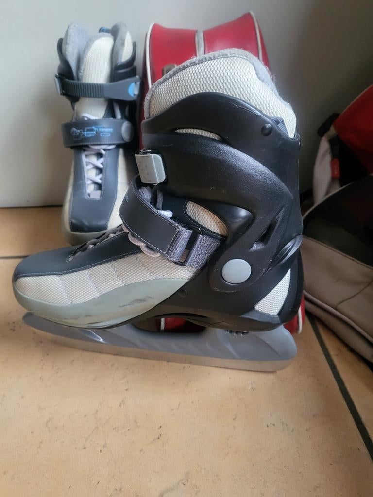 Patins à glace, Enlèvement