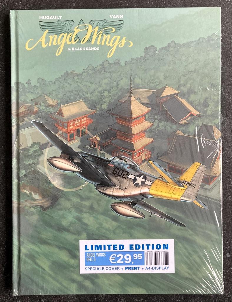 Angel Wings 5 - Black sands - Limited edition, Livres, BD, Neuf, Enlèvement ou Envoi, Une BD, Hugault - Yann