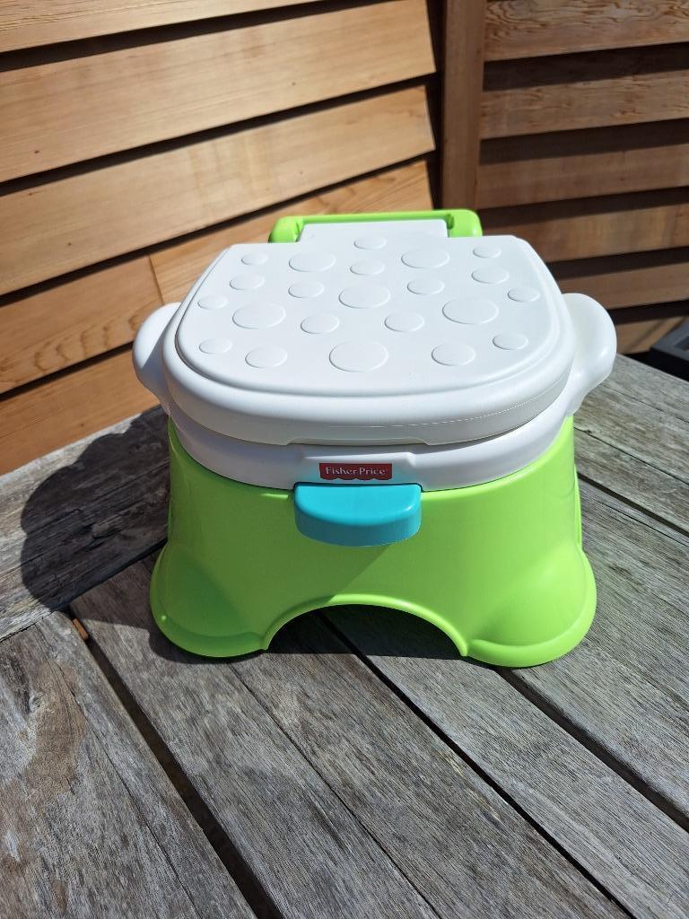 Fisher Price Koninklijk Potje en Krukje met Geluid, Enlèvement, Comme neuf