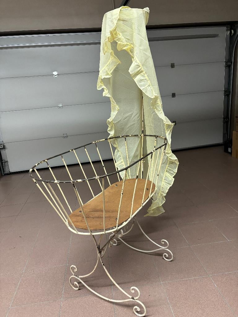 oude wieg metaal frame, Antiek en Kunst, Ophalen of Verzenden