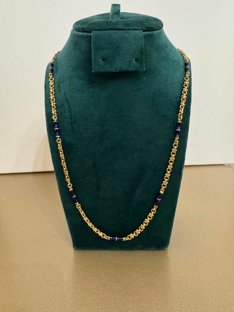 Chaîne en or 18 carats (disponible), Ophalen, Zo goed als nieuw, Goud, Goud