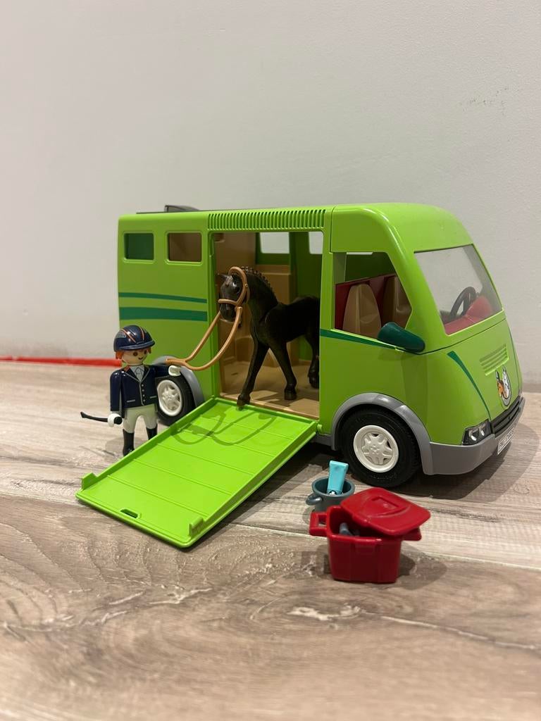 Playmobil paardenvrachtwagen 6928, Ophalen of Verzenden, Gebruikt, Complete set