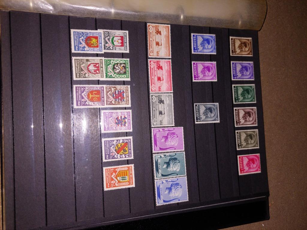 Postzegelboeken, Ophalen