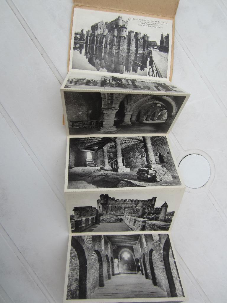 10 anciennes cartes postales "Châteaux des Comtes de Flandre, Collections, Cartes postales | Belgique, Enlèvement ou Envoi, Non affranchie