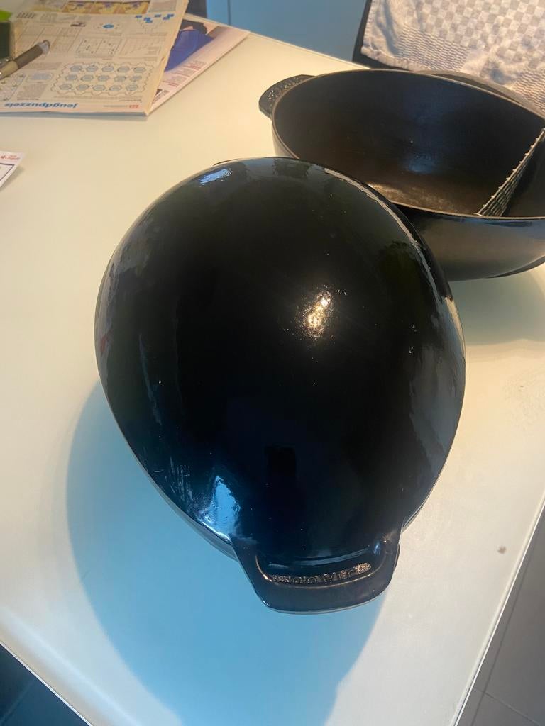 Staub gietijer kookpot met emaille, Ophalen, Zo goed als nieuw