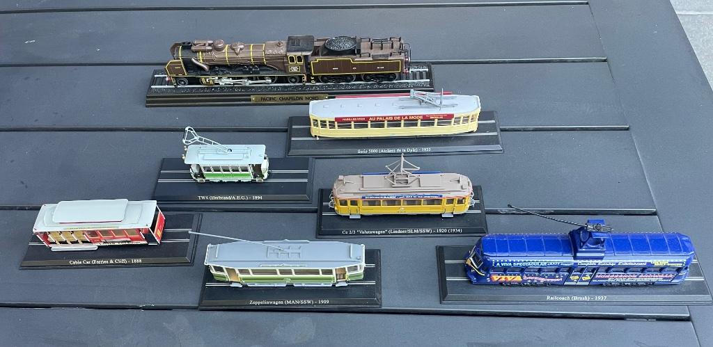 Collection de trams et trains miniatures, Collections, Enlèvement ou Envoi, Comme neuf, Tram, Modèle réduit